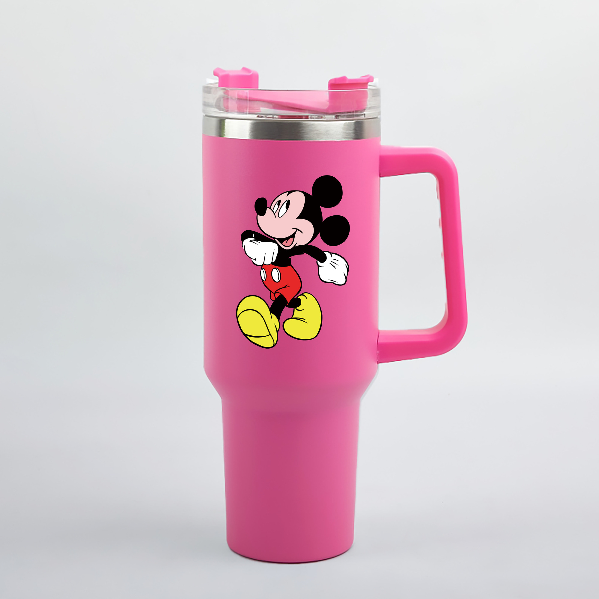 （画像用） ミッキーマウス Mickey Mouse 1200mL車用タンブラー（カラープリント）